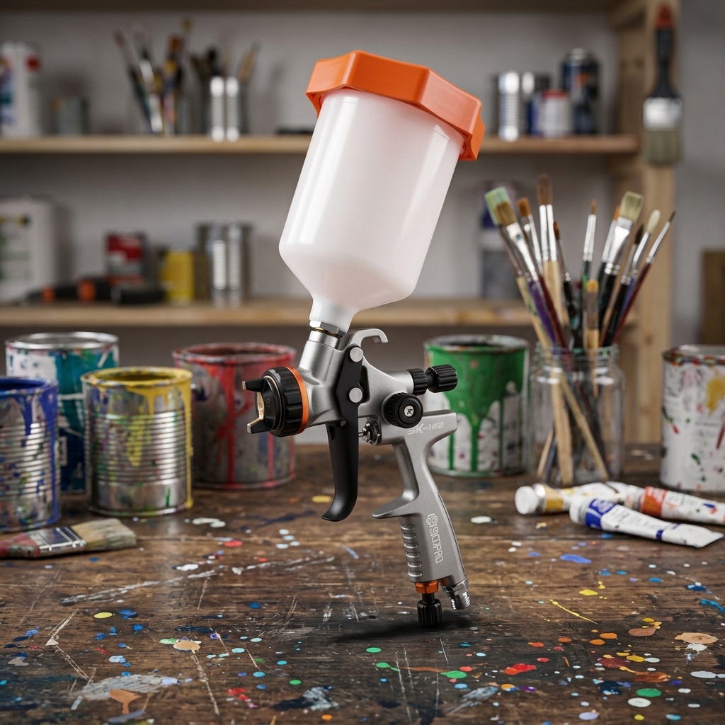 LVLP Fine Finish Spray Gun for Paint Studio and Furniture Coating