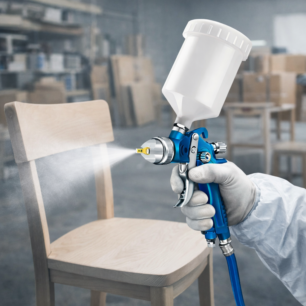 Precision LVLP Spray Gun for Industrial Coating – Professional Low Pressure Paint Sprayer