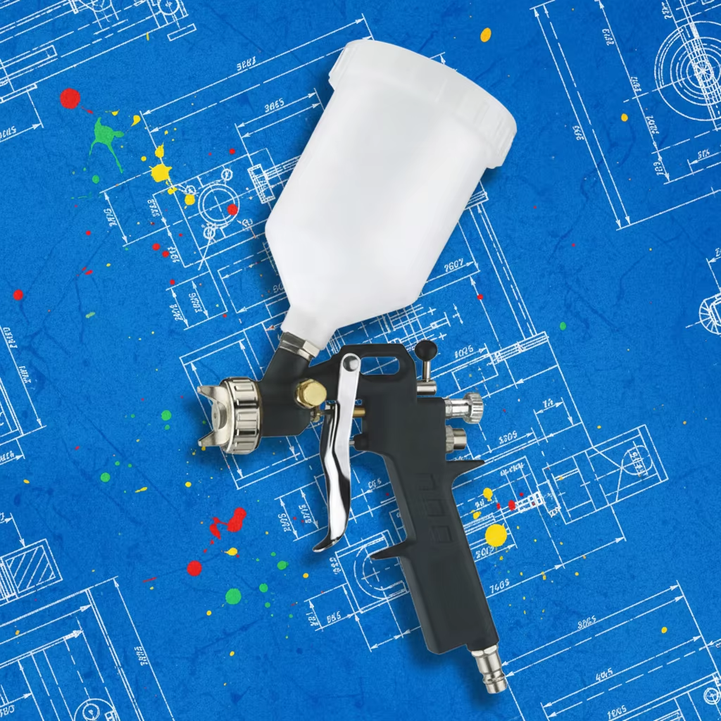 Professional Low Pressure LVLP Spray Gun for Fine Finishing