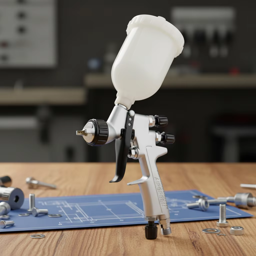 Industrial LVLP Spray Gun for Coating Applications