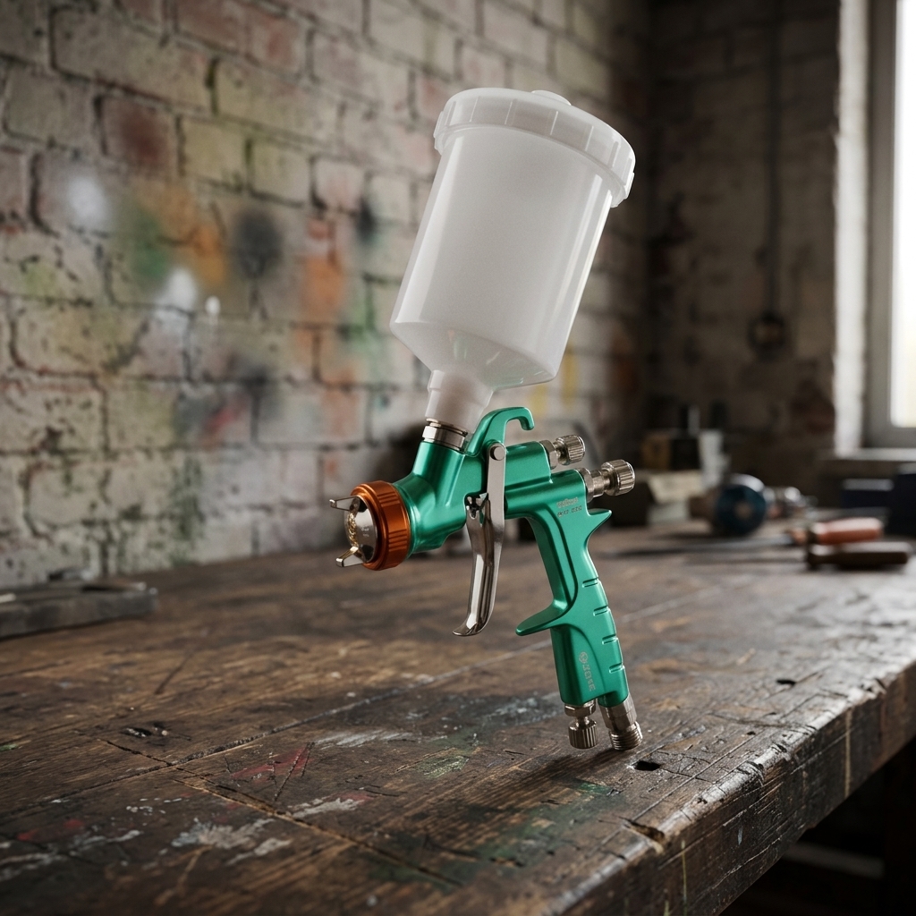 mini SK-300 LVLP Fine Finish Spray Gun for Furniture and Auto Repair