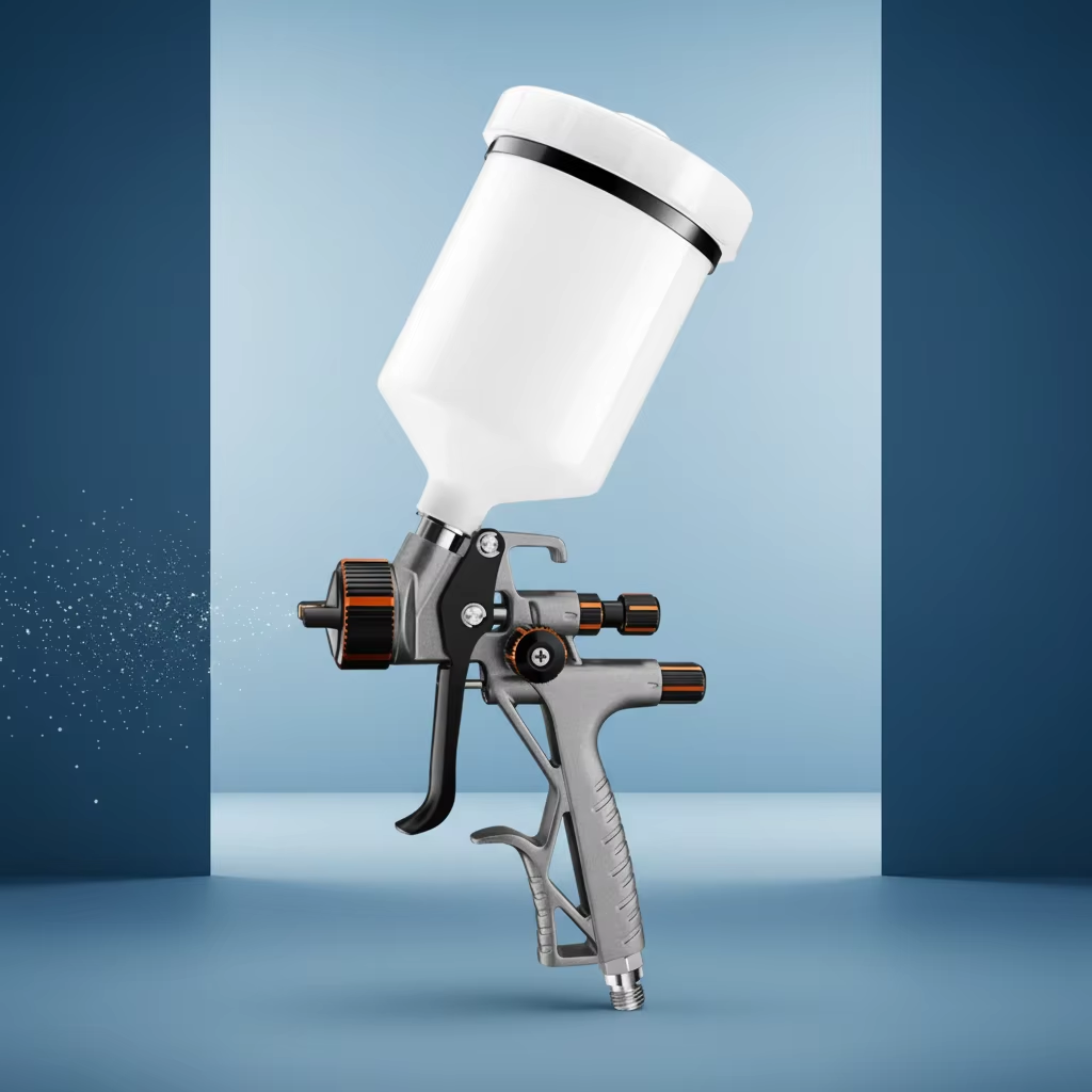 Fine Atomization Low Pressure Gravity Spray Gun for Smooth Coating