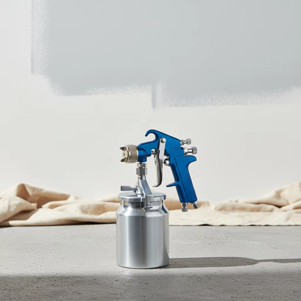 Professional Detail LVLP Spray Gun with Aluminum Cup for Precision Finishing