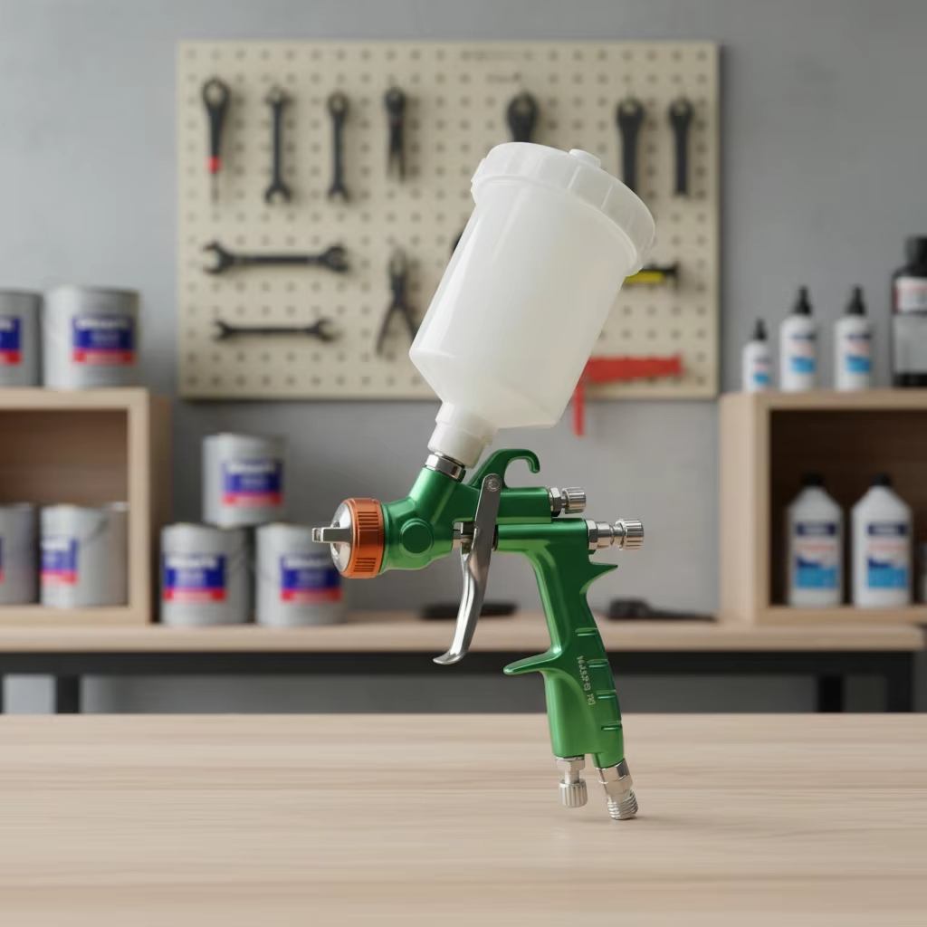 Engineering Grade LVLP Gravity Paint Spray Gun for Precision Refinish