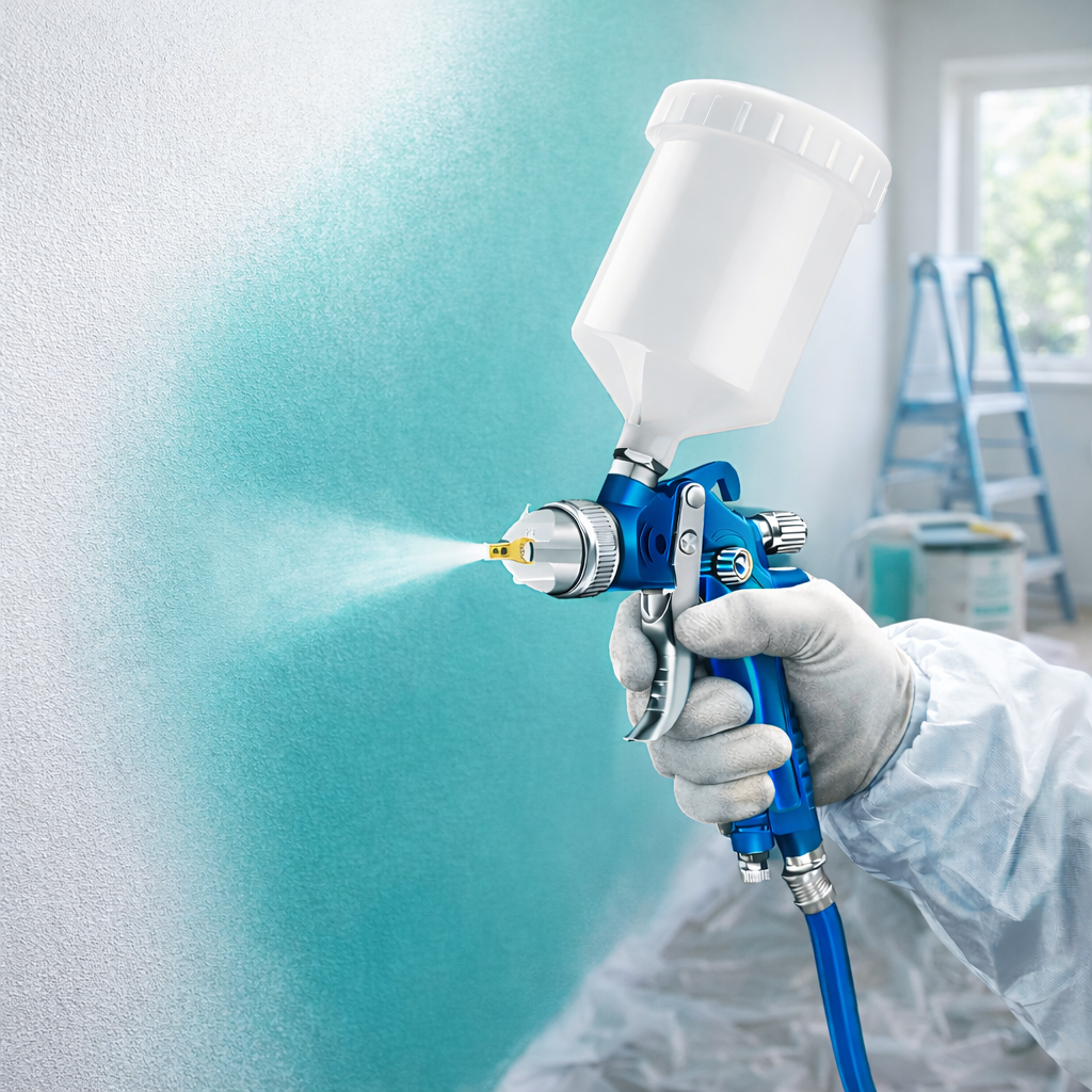 Wood Furniture LVLP Spray Gun for Fine Finish – Professional Furniture Paint Sprayer