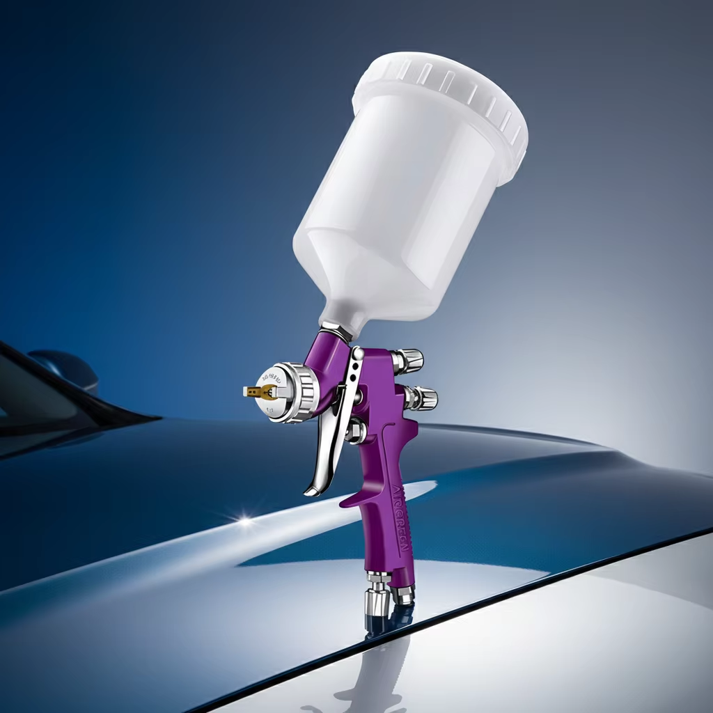Touch Up Refinish Spray Gun for Auto Body Detail Work
