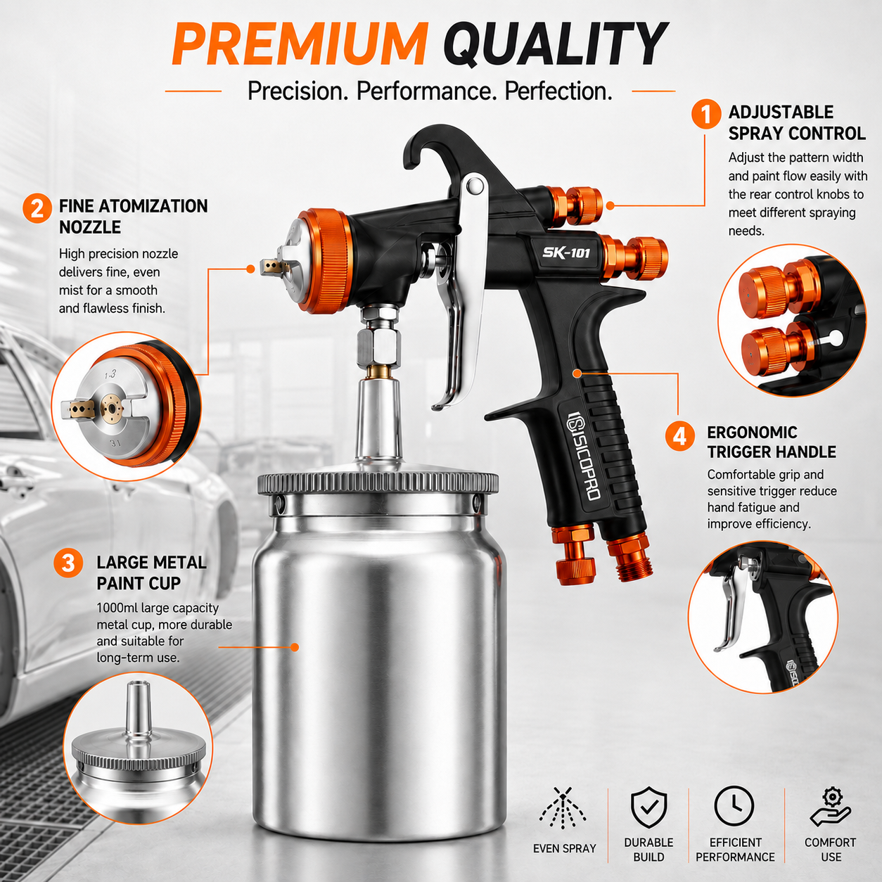 Maintenance and Troubleshooting Tips for Fine Mist LVLP Spray Guns