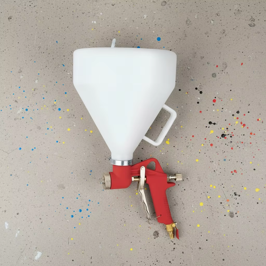 FR301 Cement spray gun Interior Plastering Tool Pneumatic Hopper Sprayer