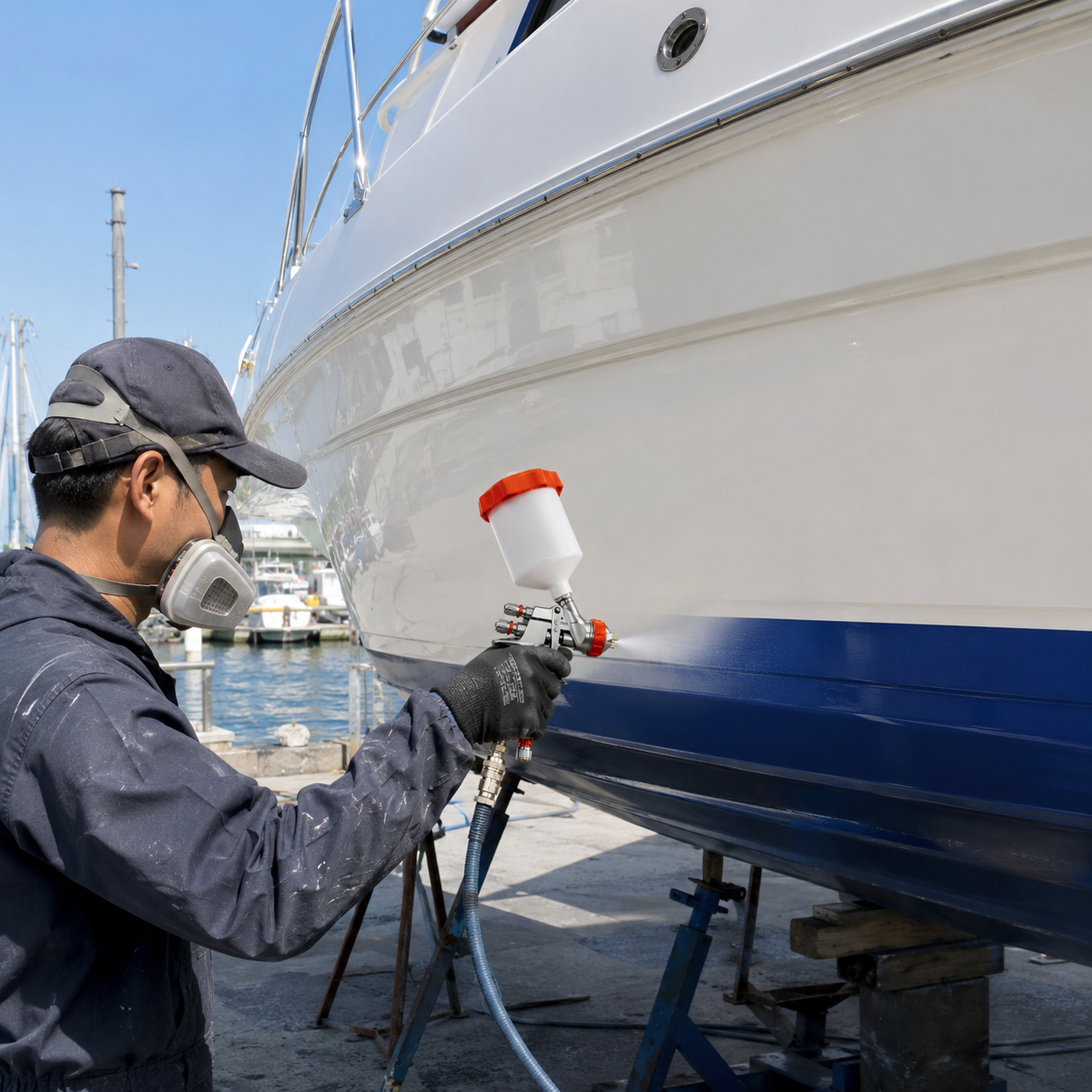 How to Fix Paint Leakage at the Joint Between Paint Cup and Gun Body
