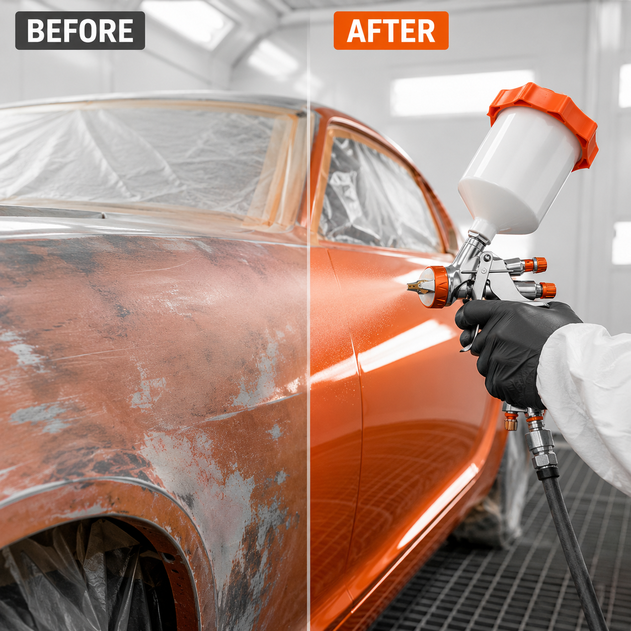 Why Strong Airflow Blows Away Fine Paint Particles on Fragile Workpieces