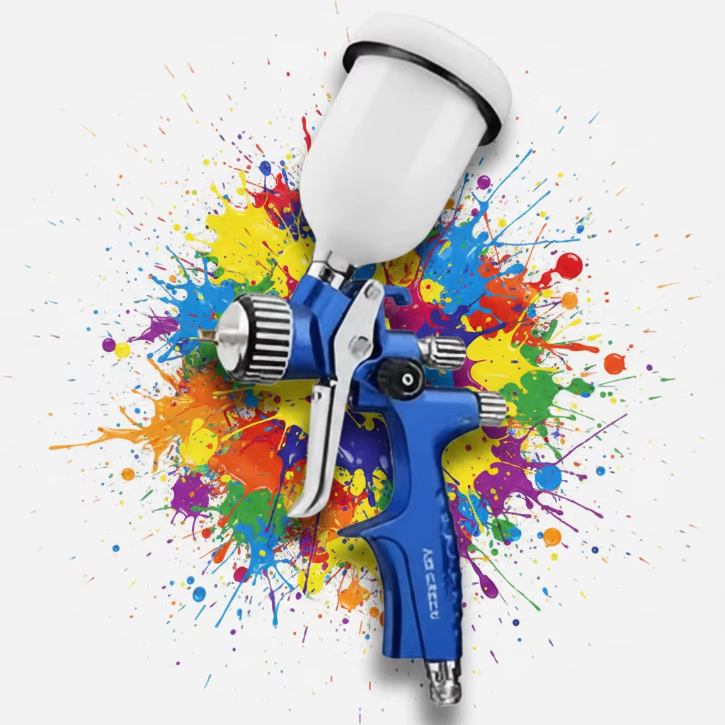 Automotive LVLP Gravity Paint Gun for Car Body Coating