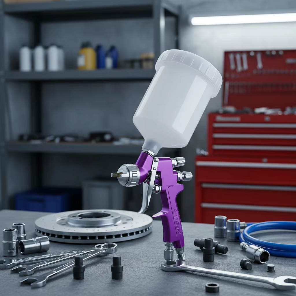 Clear Coat and Primer Gravity Feed Paint Spray Gun