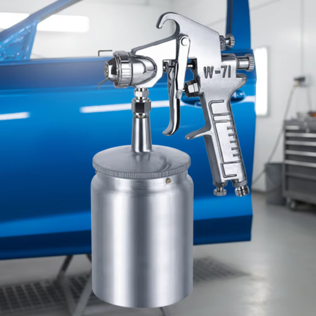 W-71 LVLP Spray Gun Industrial Finish Painter #7