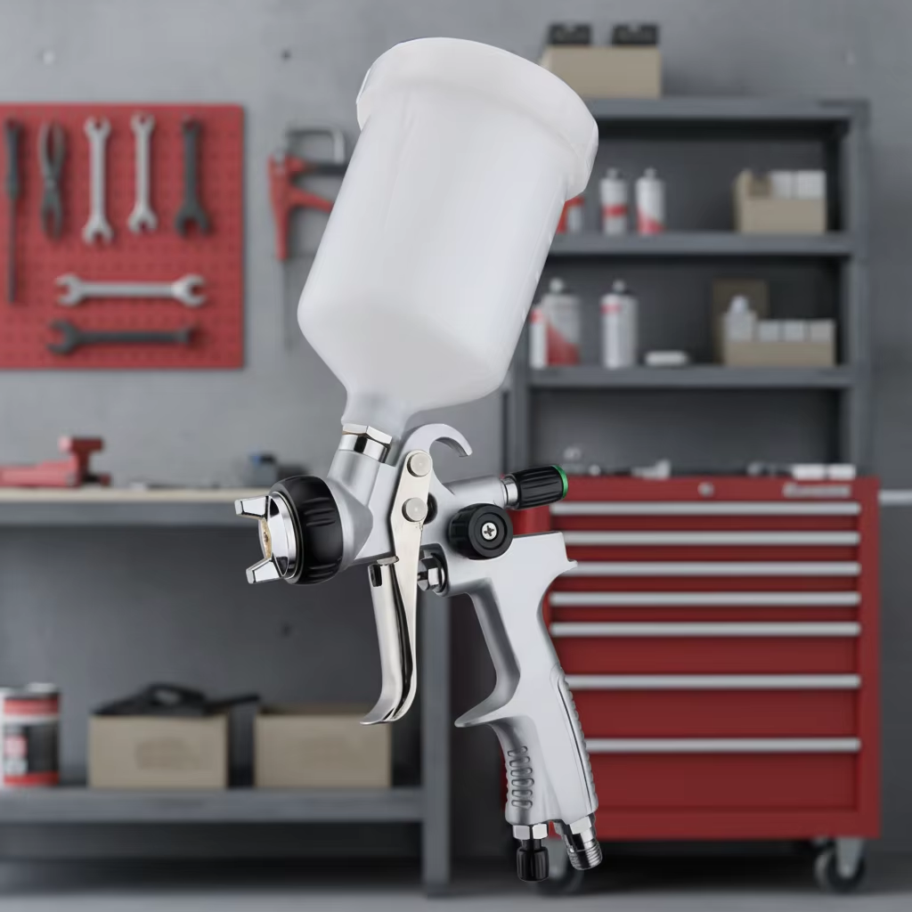 Multi-Purpose LVLP Gravity Spray Gun for Paint Matching and Workshop Finishing