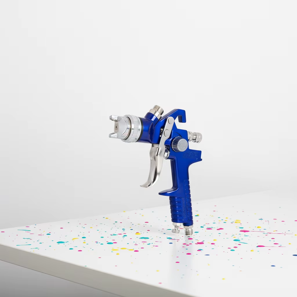 Professional Blue HVLP Coating Spray Gun Tool B8