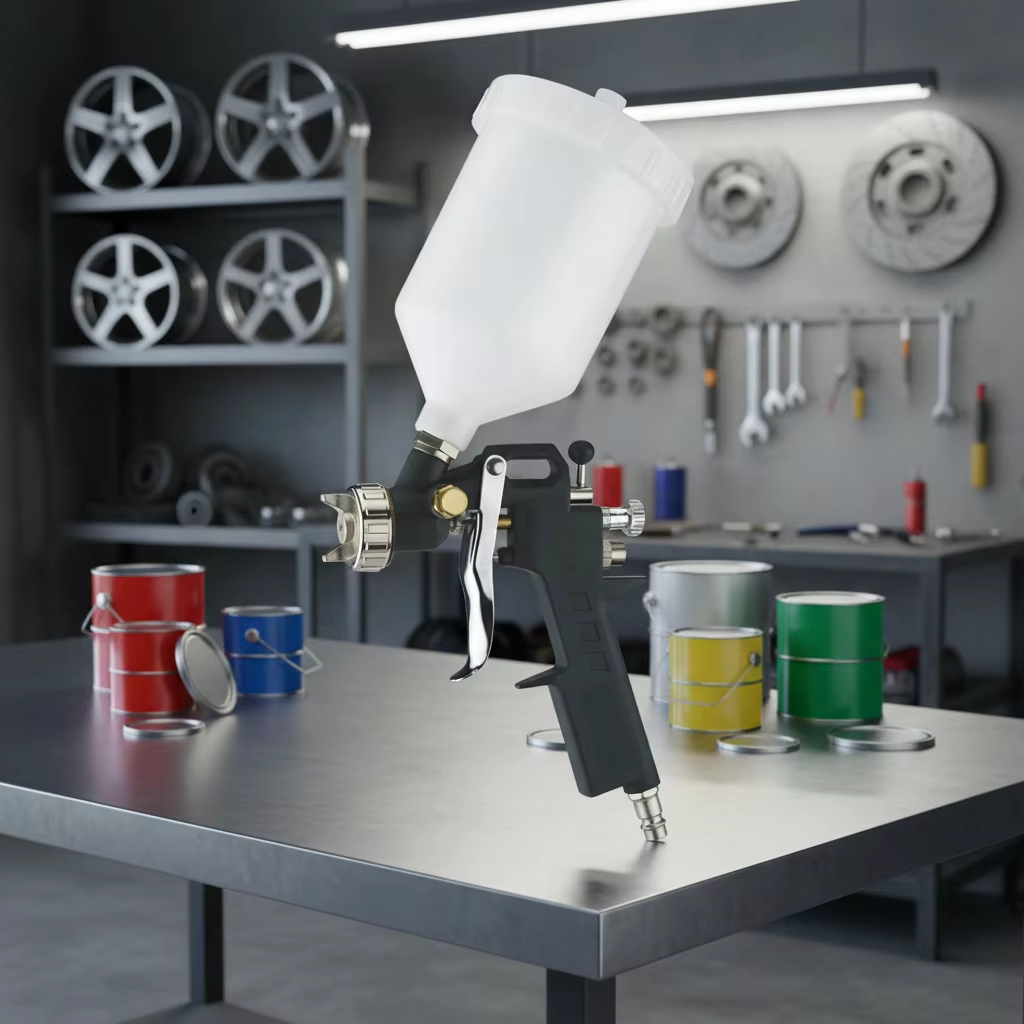 High Efficiency LVLP Pneumatic Spray Gun for Multi-Surface Coating