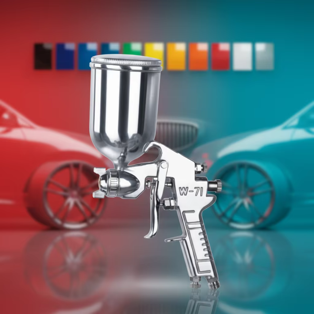 W-71 LVLP Spray Gun Professional Car Paint Tool #8