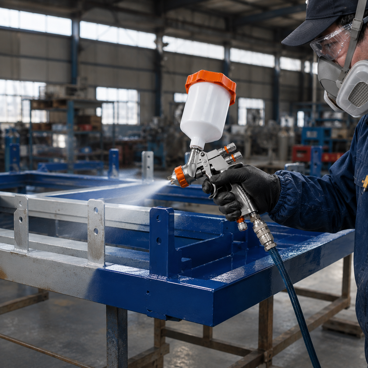 How to Test the Leveling Performance of Paint with Standard Spray Gun Settings