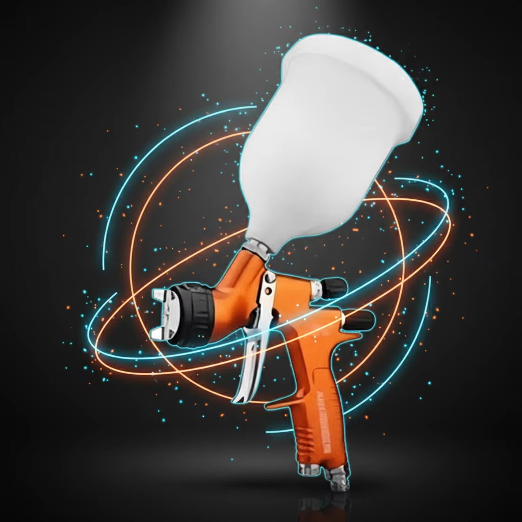 LVLP Industrial Coating Spray Gun Durable Paint Tool