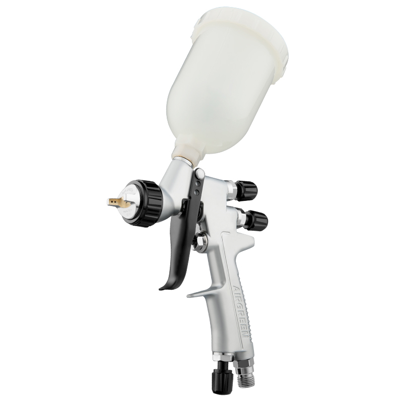 Mini888 HVLP Gravity Feed Spray Gun – Professional Air Spray Gun with 600ml Cup
