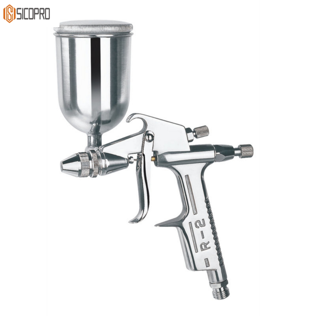 R-2 Gravity Feed Touch-Up Spray Gun – Precision Mini Paint Gun for Detail Work