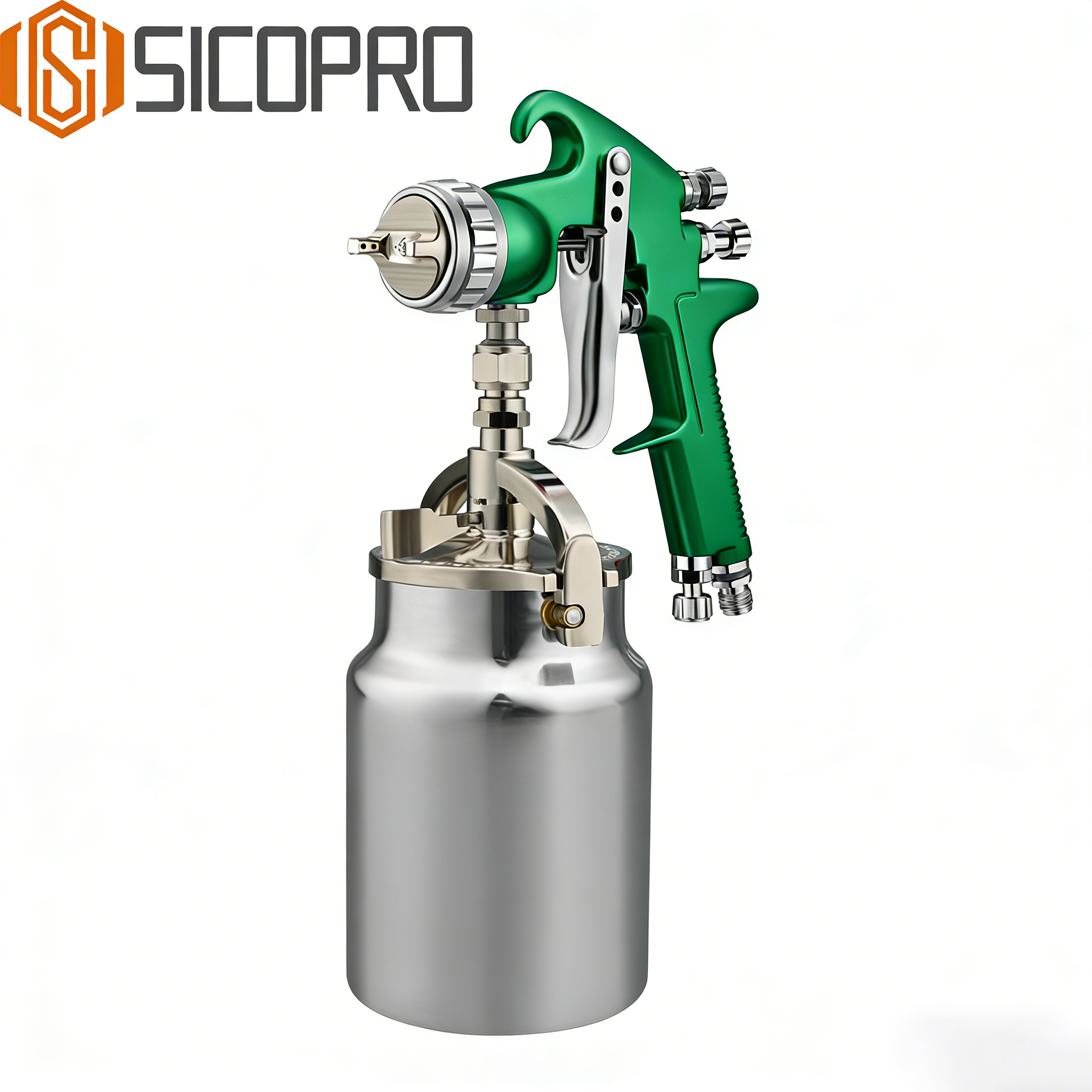 GSG Green LVLP Refinished Paint Spray Gun for Automotive & Furniture