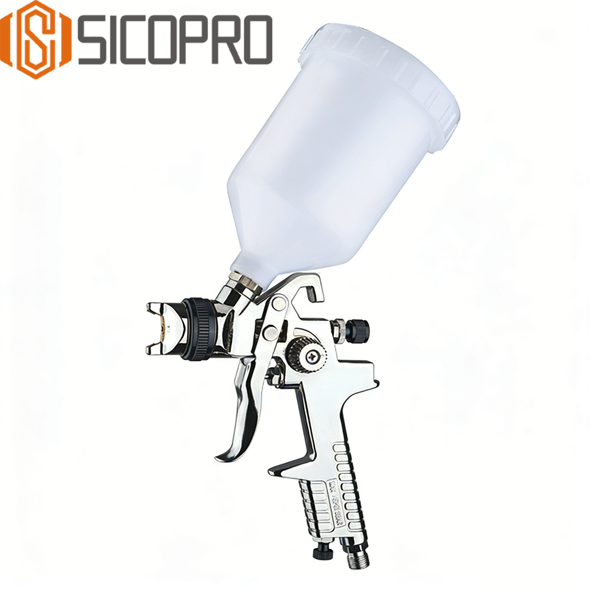 Refinished Painting LVLP Spray Gun H-827A - DARK GRAY