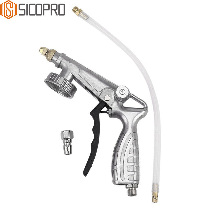 SICOPRO PS-4A Pneumatic Spray Gun with Flexible Hose for Engine Cleaning & Parts Degreasing