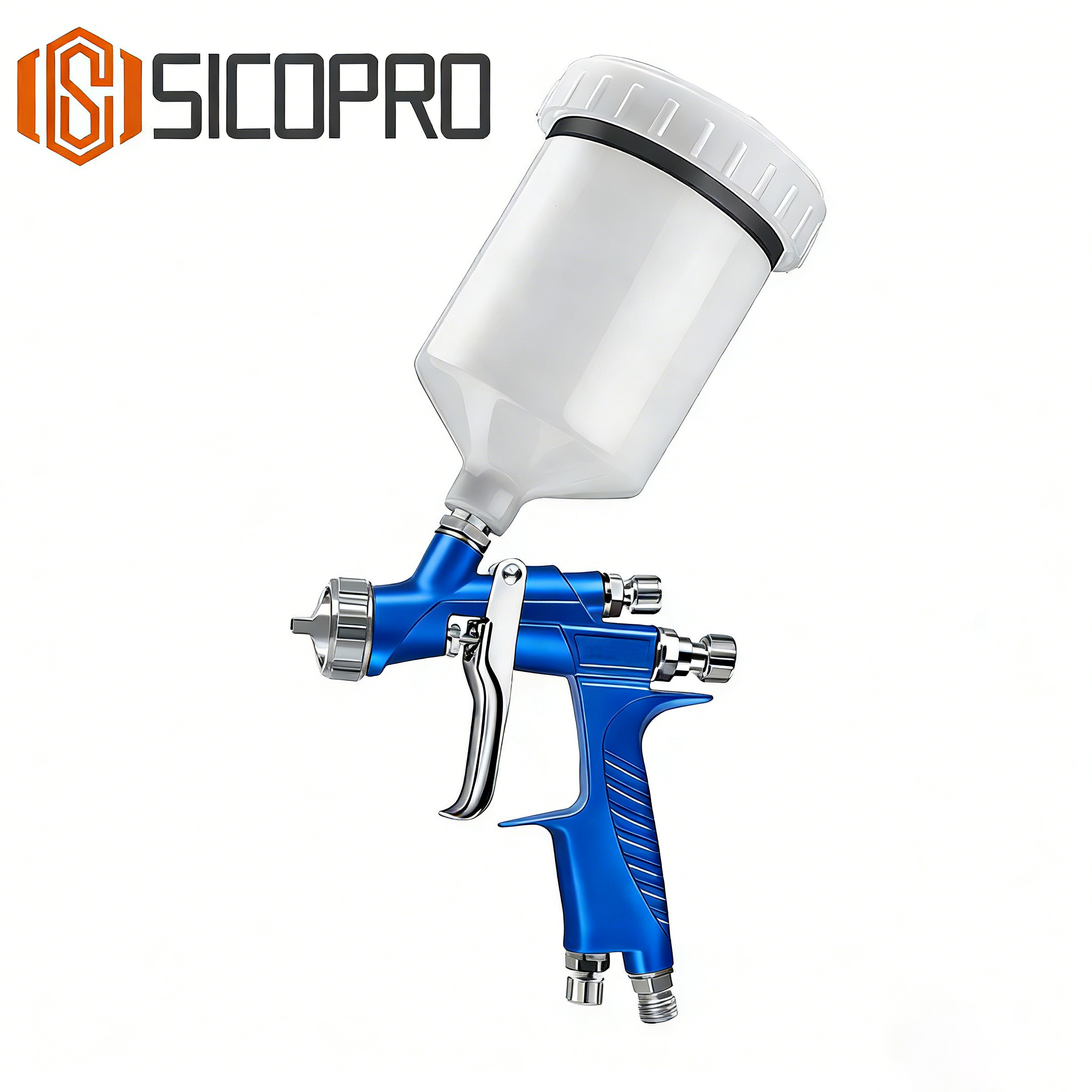SICOPRO SK-301 LVLP Refinished Painting Spray Gun – Blue