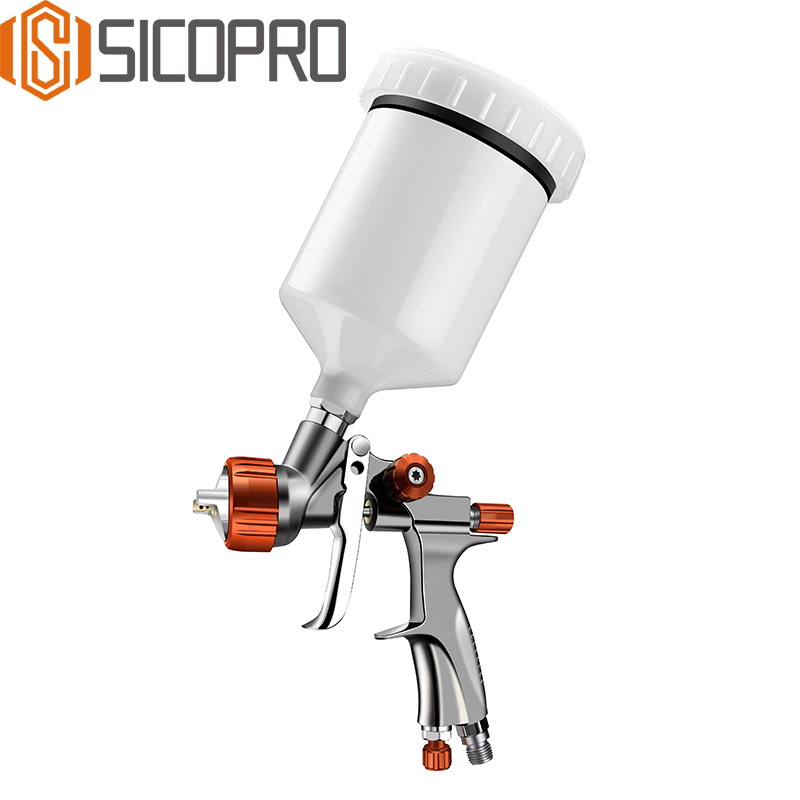 SK-GT80 LVLP Gravity Feed Spray Gun with Ergonomic Control for Refinishing