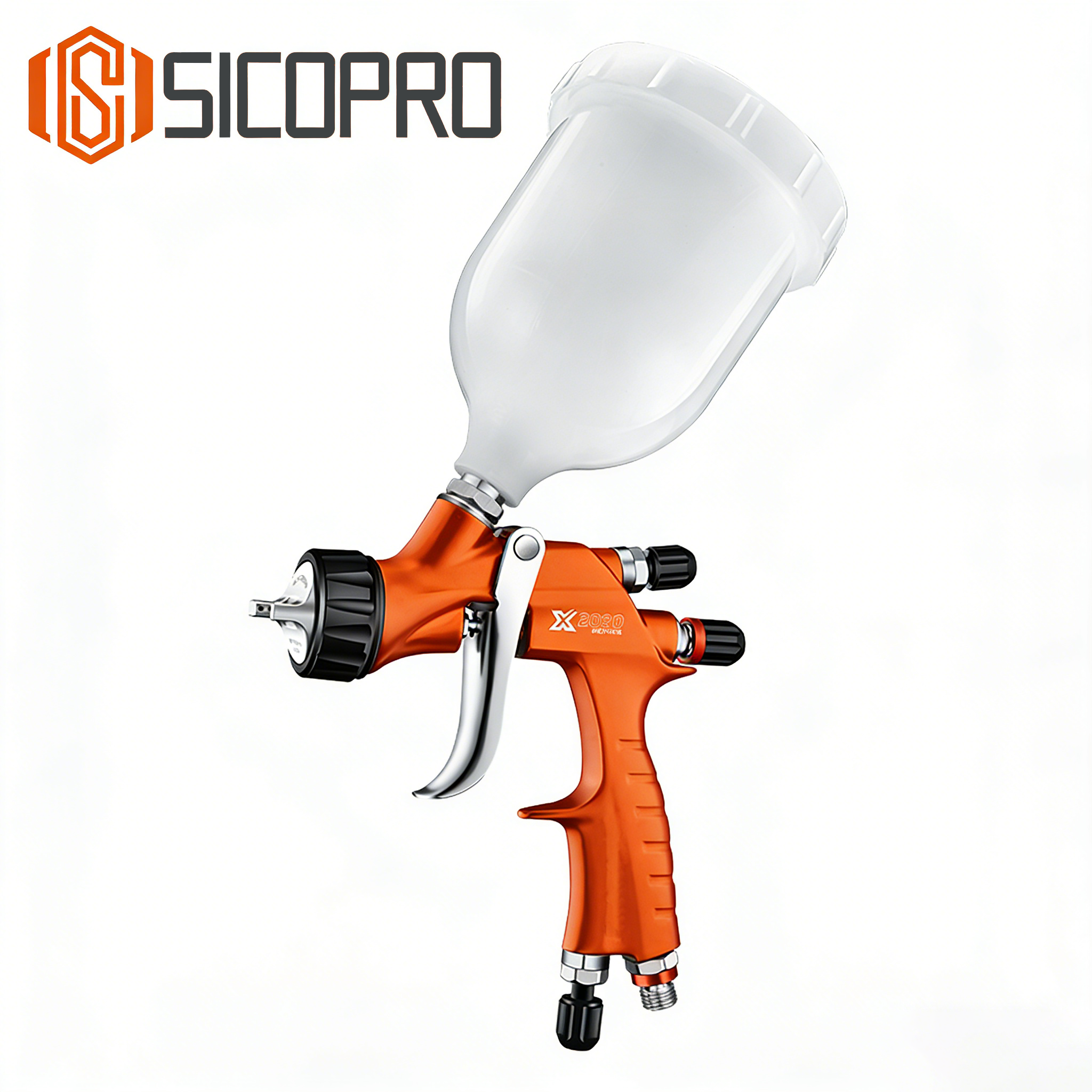 SICOPRO X-2020 LVLP Spray Gun - Orange