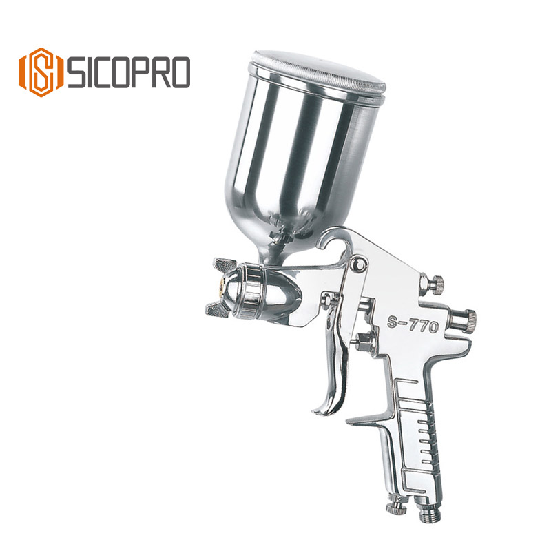 SICOPRO S-770 High-Performance Gravity Feed Spray Gun for Automotive and Industrial Applications
