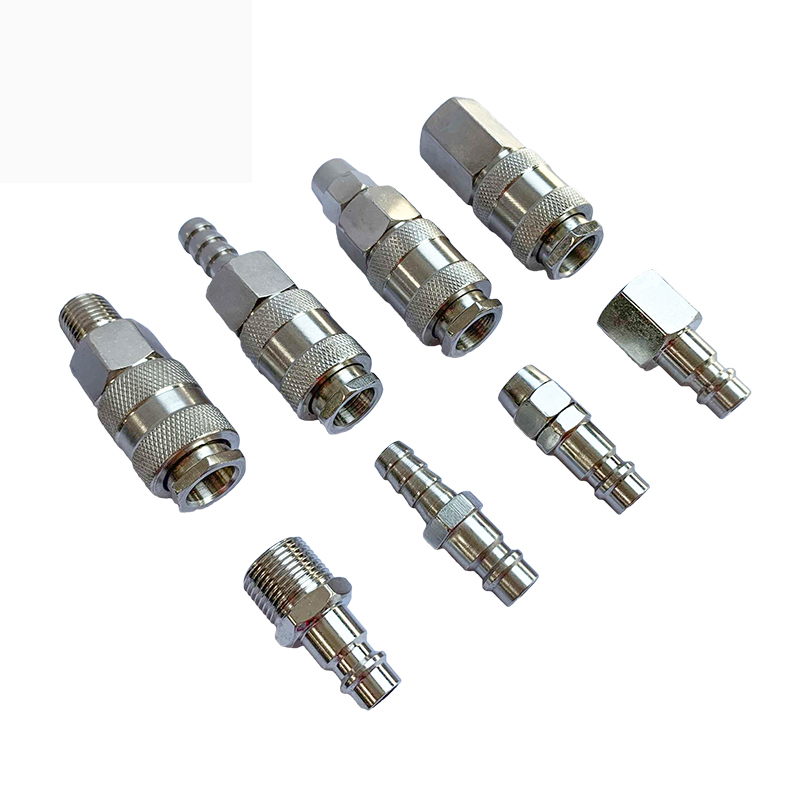 SC-12 8-Piece Pneumatic Quick Coupler and Air Plug Kit