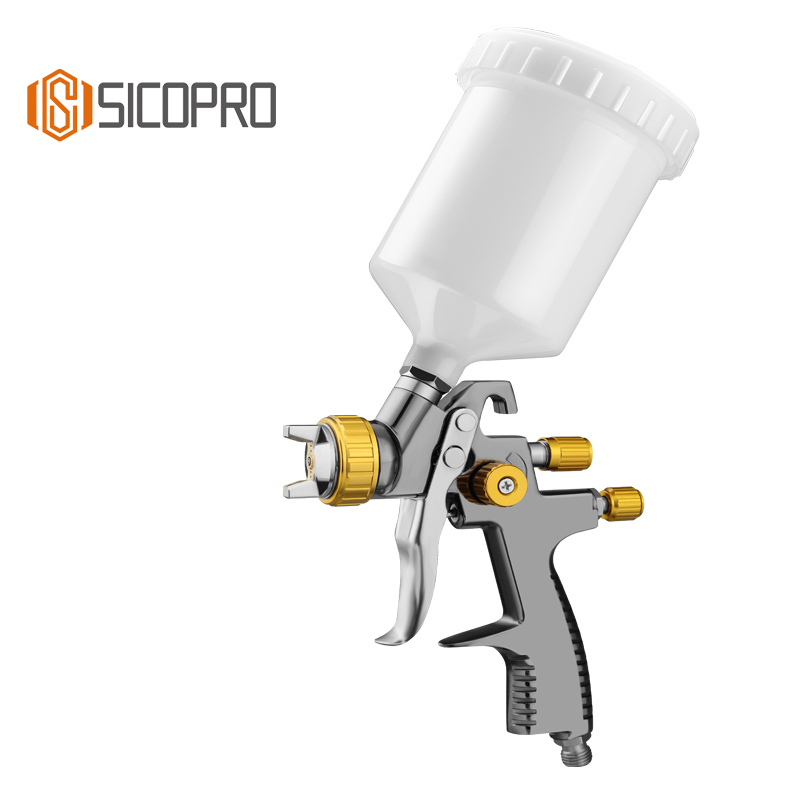 SK2011 Professional LVLP Gravity Feed Spray Gun for Automotive Refinishing