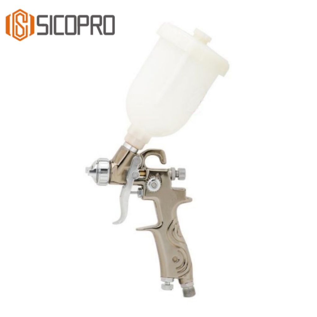 SK350 Professional Gravity Feed Spray Gun LVLP Automotive Paint Sprayer