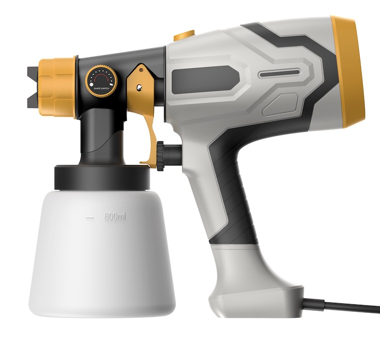 SK02255 800ml Corded Electric HVLP Paint Sprayer with Adjustable Spray Pattern