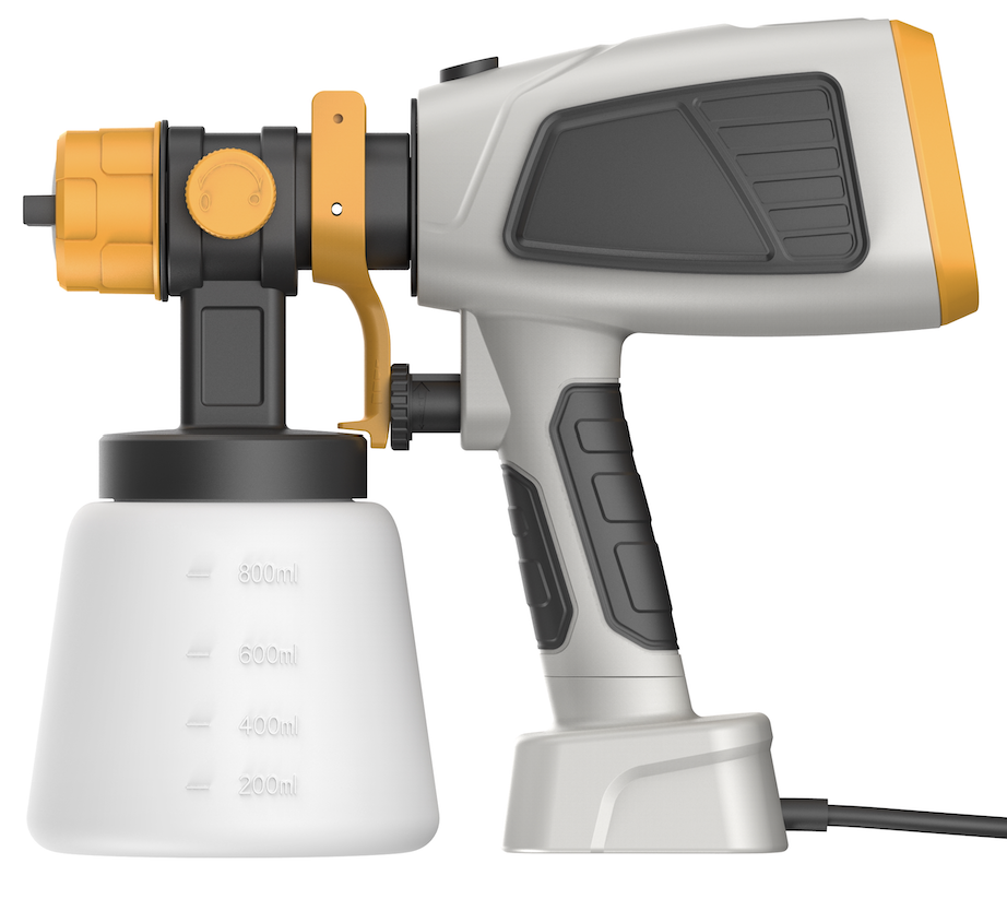 SK82255 800ml Corded Electric HVLP Paint Sprayer with Adjustable Flow and Spray Pattern