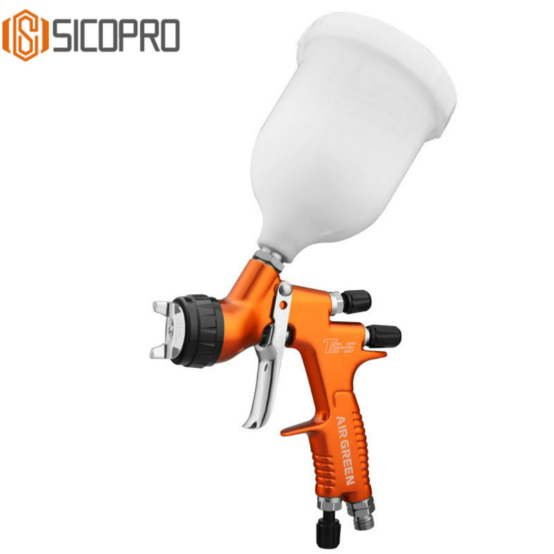 TE-5 LVLP Gravity Feed Spray Gun – Automotive & Industrial High Transfer Efficiency Paint Sprayer