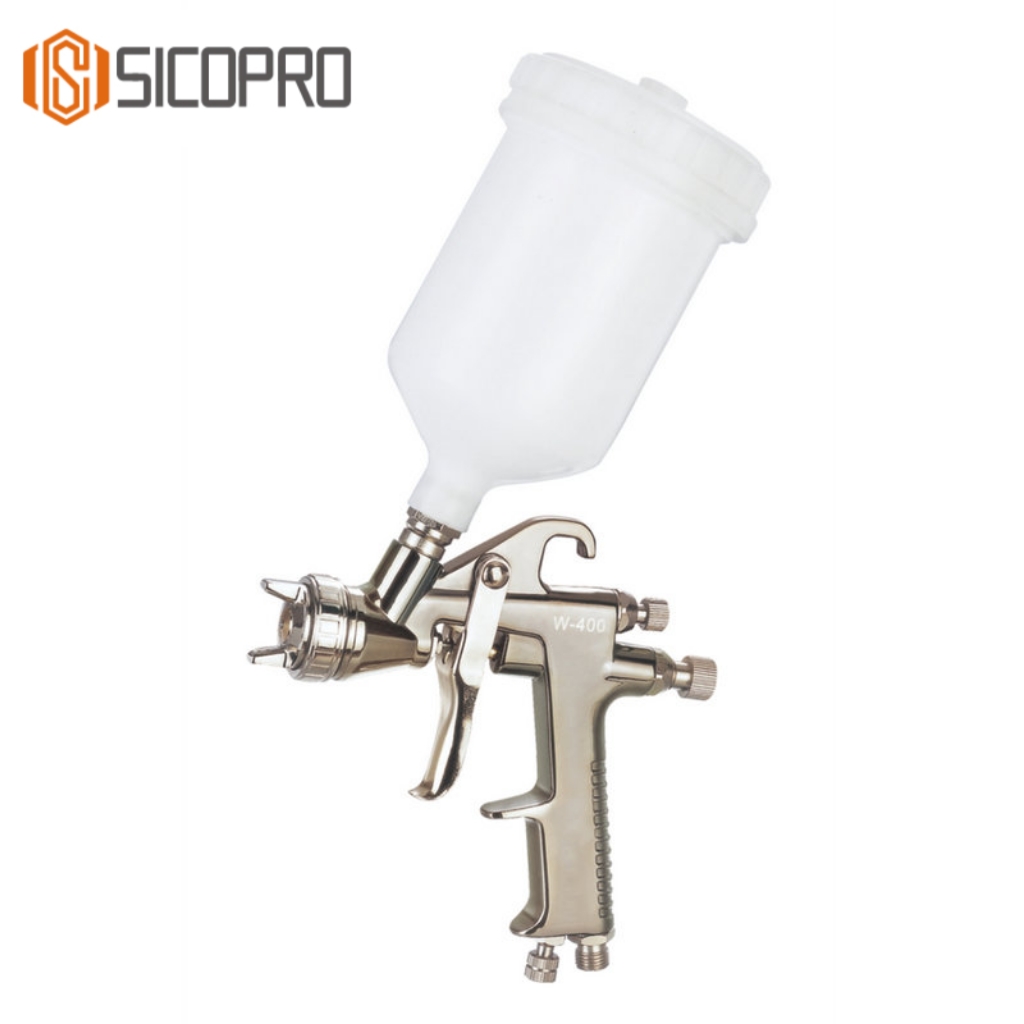 Professional W-400 LVLP Gravity Feed Spray Gun for Automotive and Industrial Painting