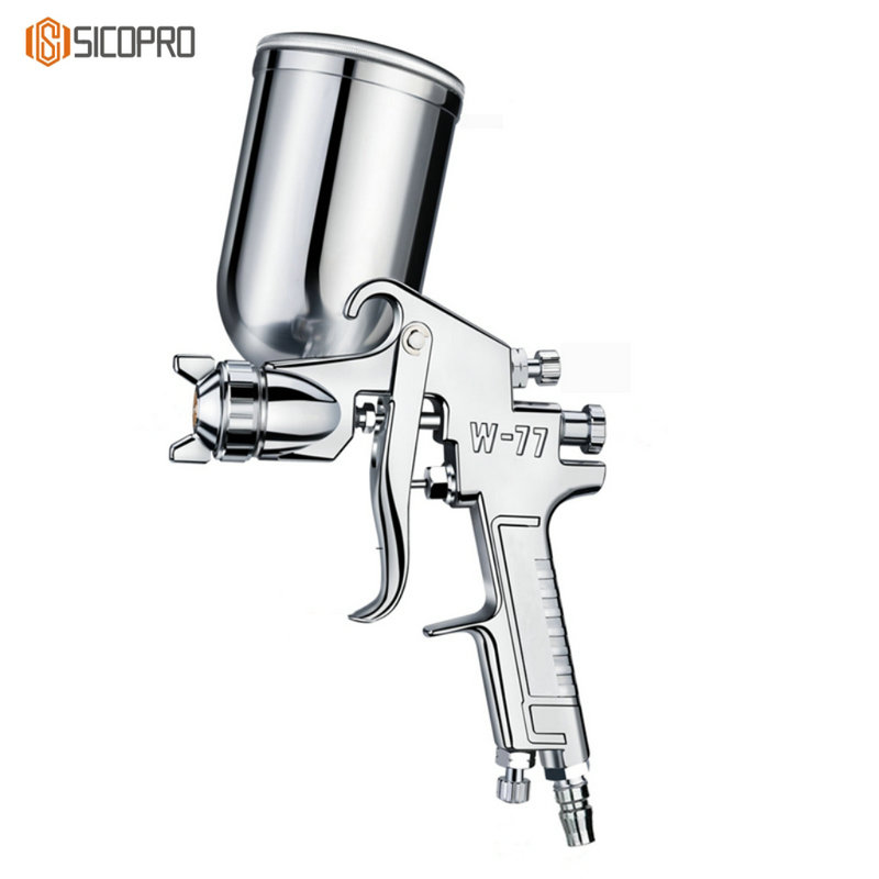 SICOPRO W-77G Gravity Feed Air Spray Gun – High Efficiency Industrial & Automotive Paint Gun
