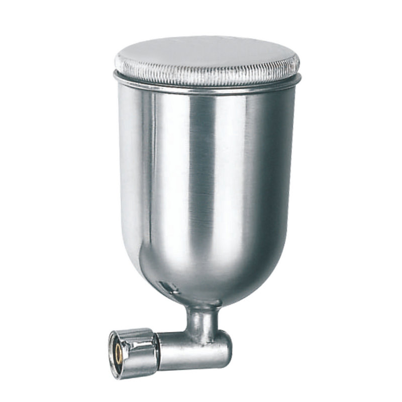 WD-200GLK 200ml Metal Side Feed Spray Gun Paint Cup with Lid