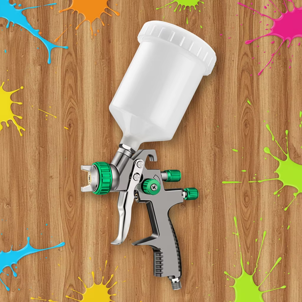 SK-2011 Gravity Feed Automotive Paint Air Spray Gun 1.3mm Professional Coating Tool