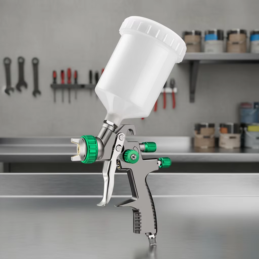 SK-2011 1.3mm Gravity Feed Paint Spray Gun for Automotive Refinishing