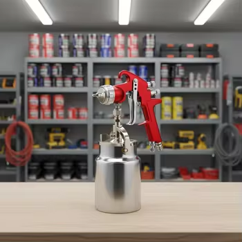 GFG LVLP Spray Gun Professional Air Spray Gun with Aluminum Cup