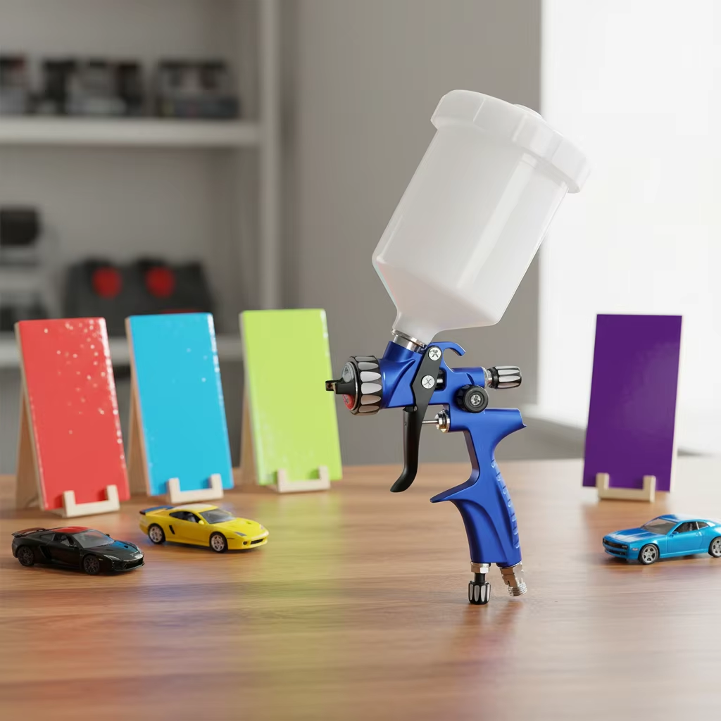 E-102 LVLP Spray Gun 600CC Professional Automotive Paint Tool