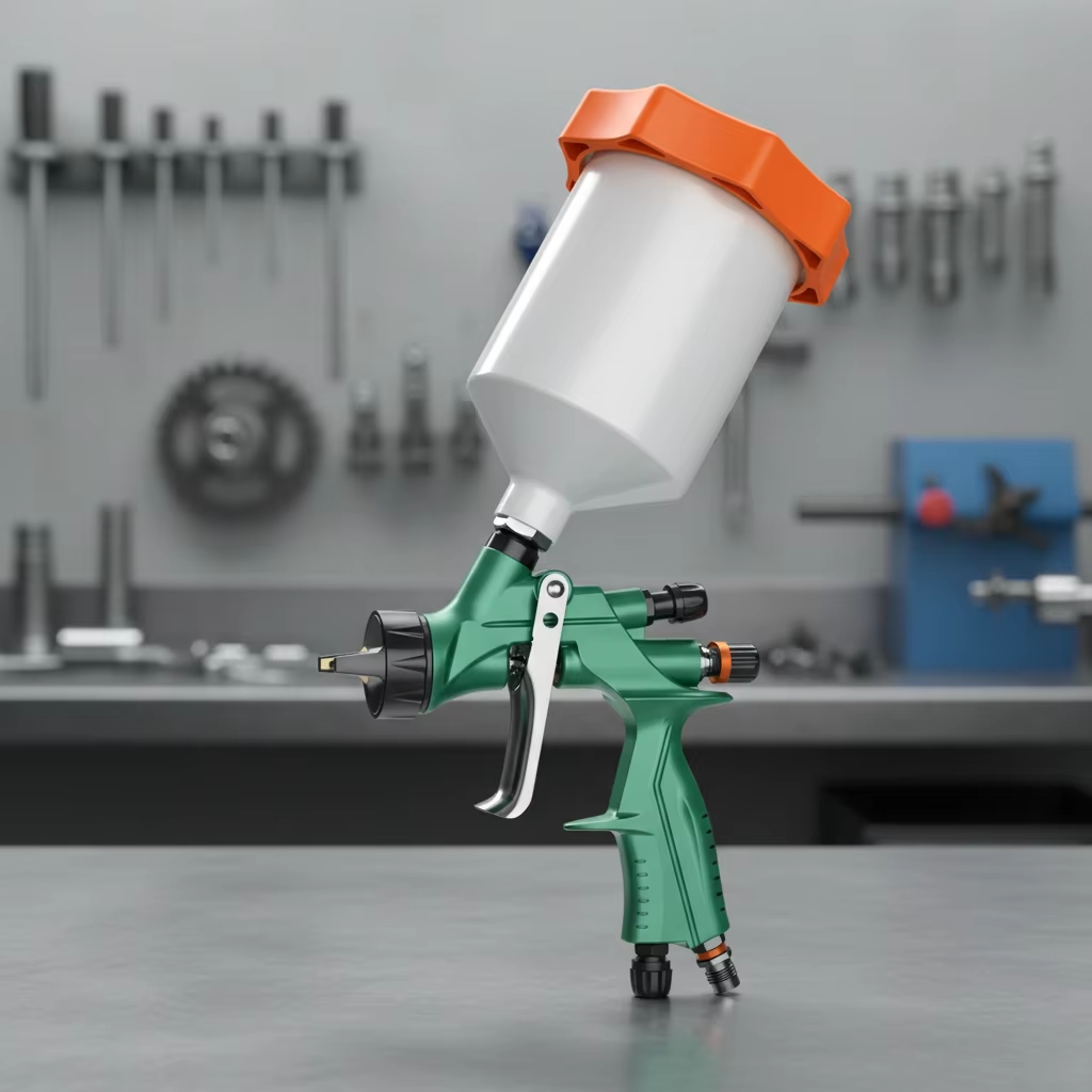 SK-200 Professional LVLP Spray Gun for Automotive Refinishing and Precision Painting