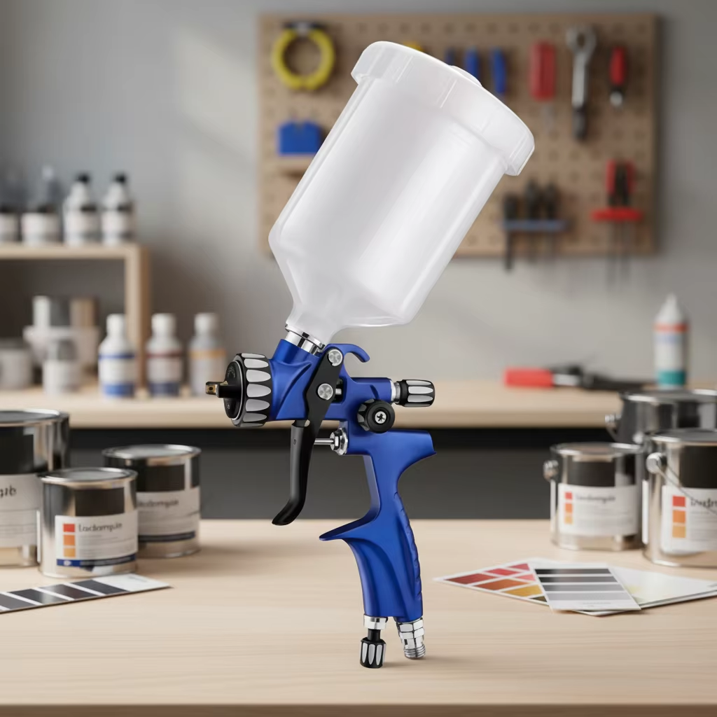 E-102 600CC LVLP Gravity Feed Automotive Paint Spray Gun