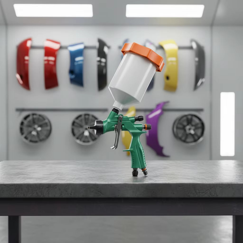 SK-200 Precision Automotive Paint Sprayer for Car Body and Furniture Finishing