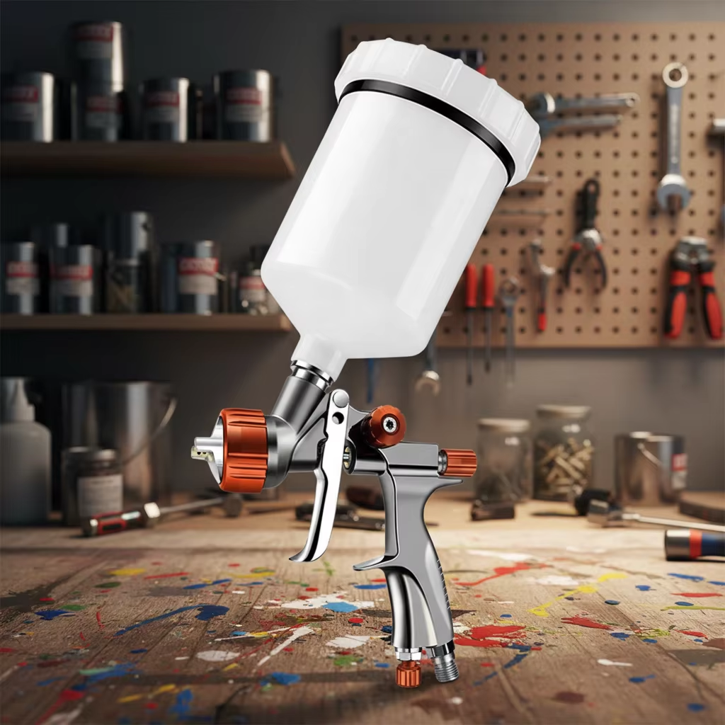 SK-80 LVLP Spray Gun Professional Automotive Tools Durable Air Spray Gun
