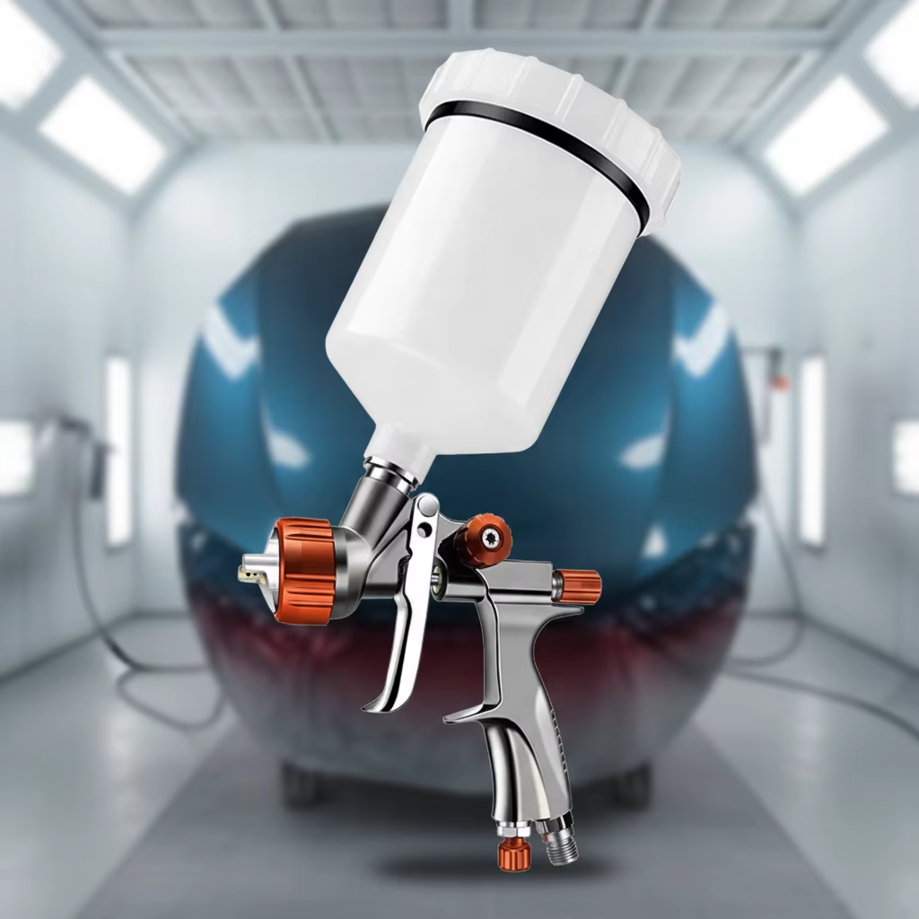 SK-80 LVLP Spray Gun Professional Automotive Tools Precision Air Spray Gun